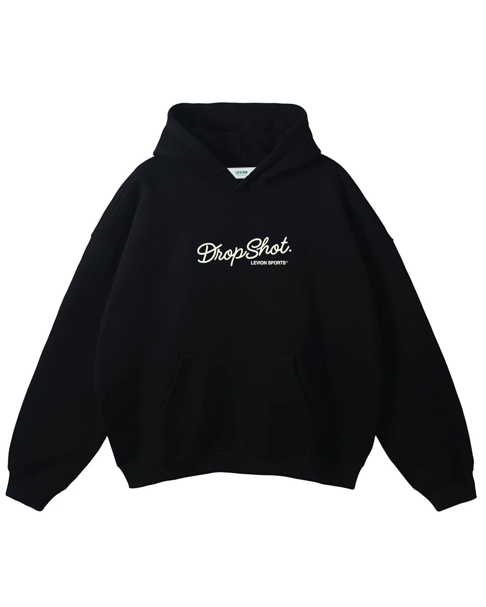 DropShot Black Logo Hoodie