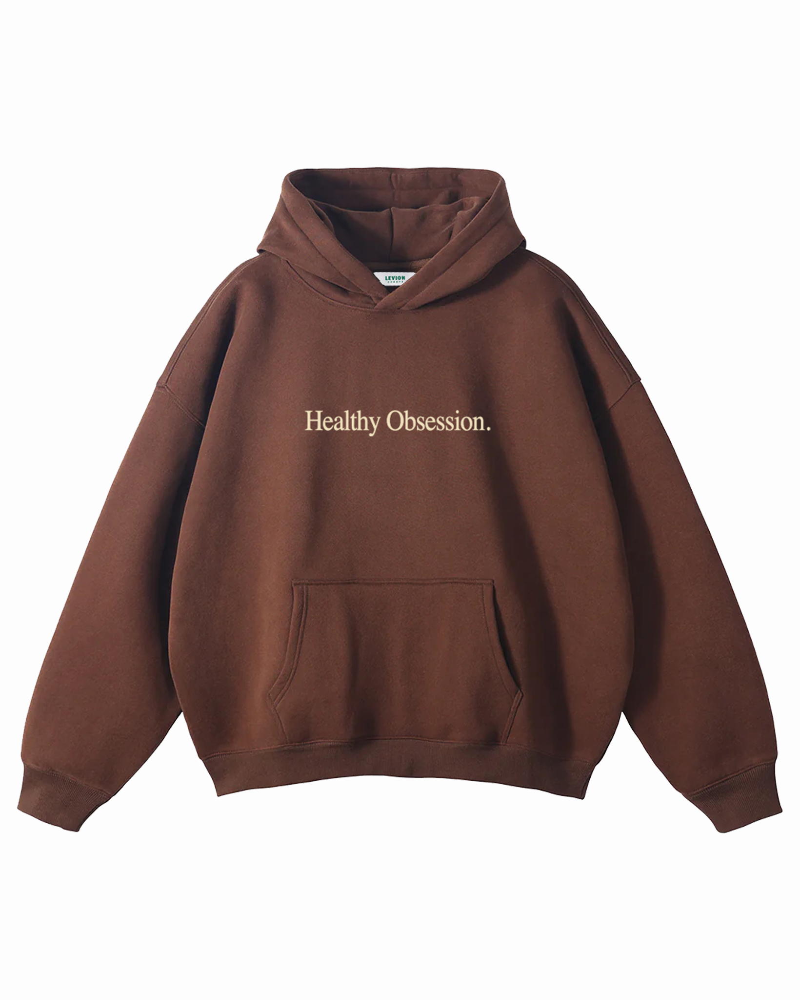 Healthy Obsession Hoodie Chocolate