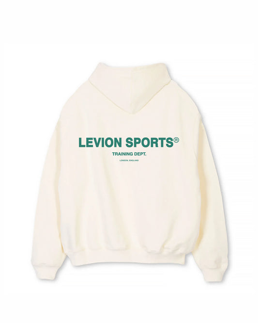 Training Dept Hoodie in Cream