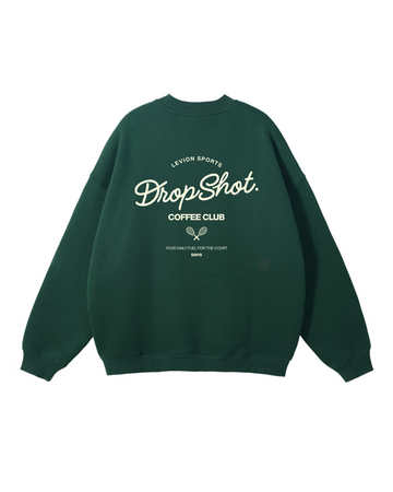 DropShot Coffee Club Green Sweatshirt