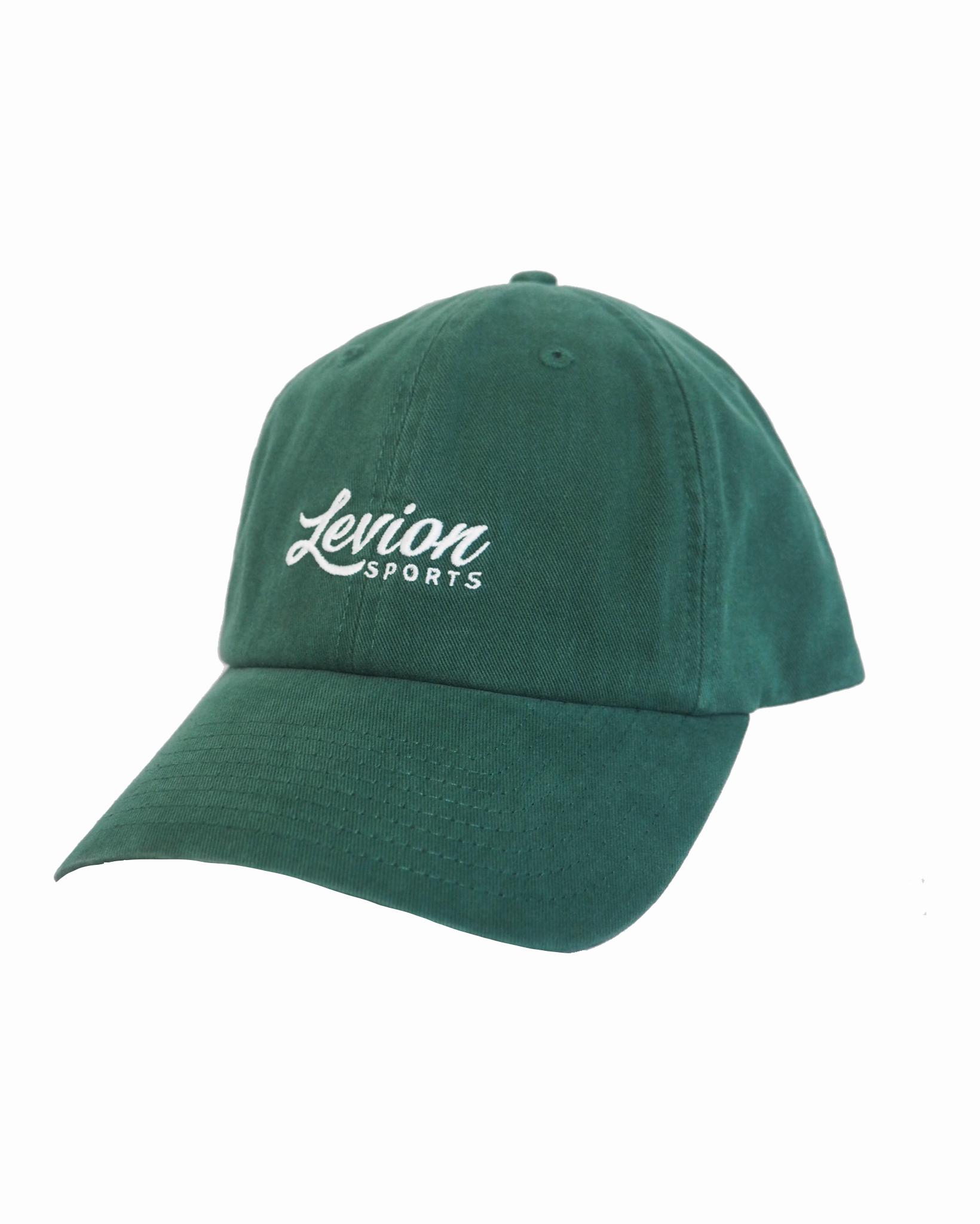 Levion Cursive Logo Cap - Green