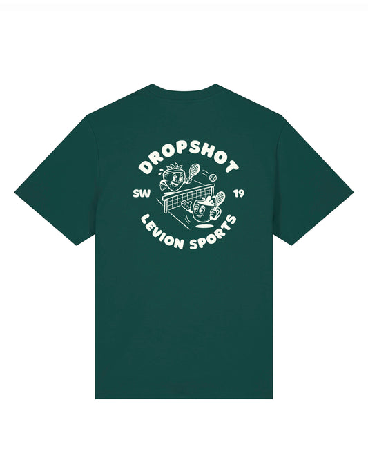 DropShot Strawberry Cartoon Green T-Shirt