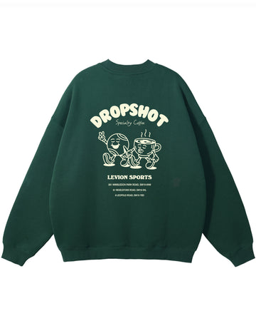 DropShot Cartoon Green Sweatshirt