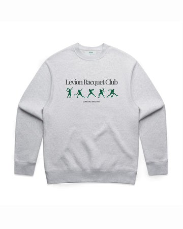 Racquet Club Heather Grey Sweatshirt