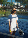 Padel Bubble White T-Shirt