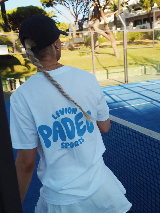 Padel Bubble White T-Shirt