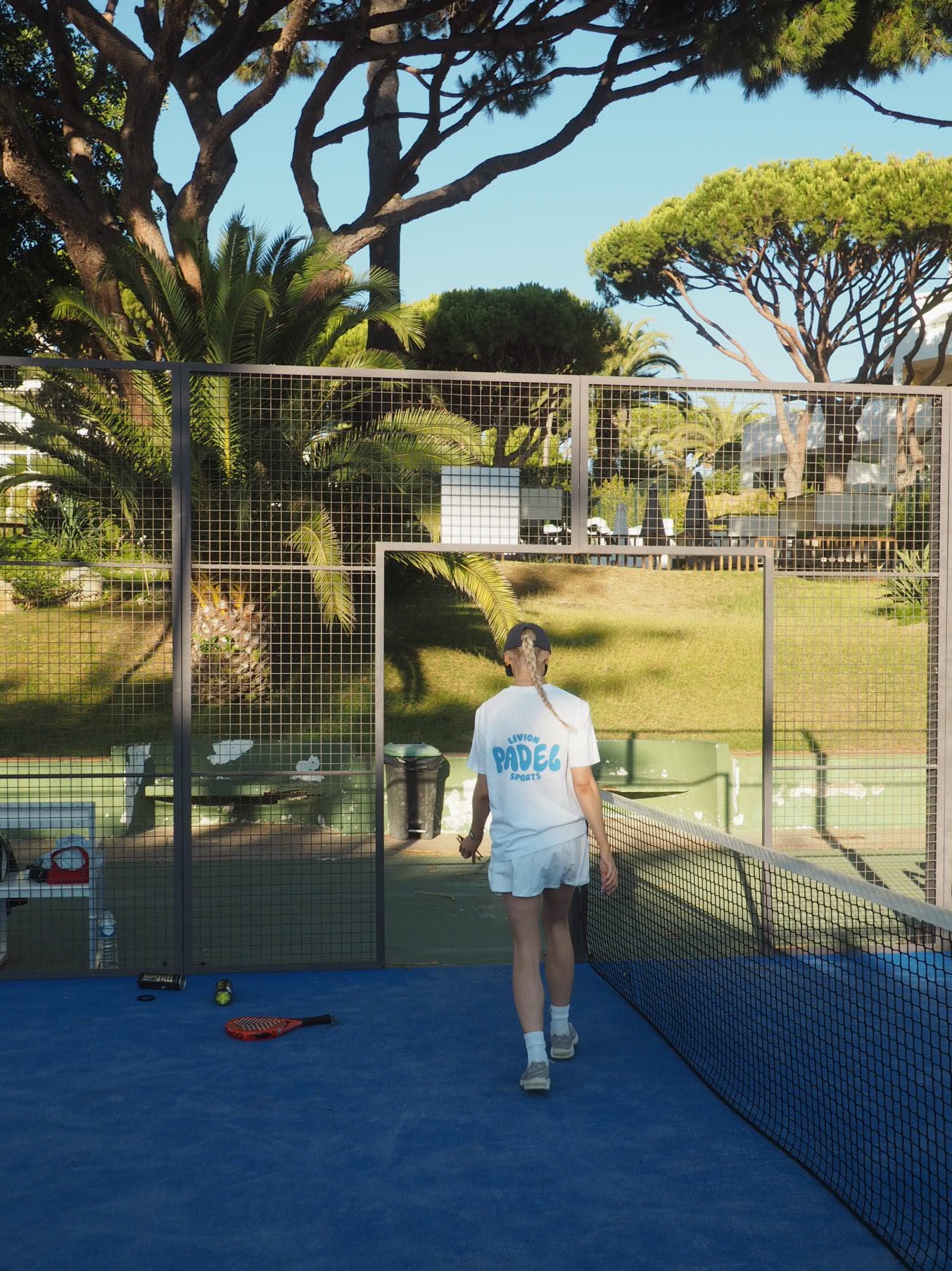 Padel Bubble White T-Shirt
