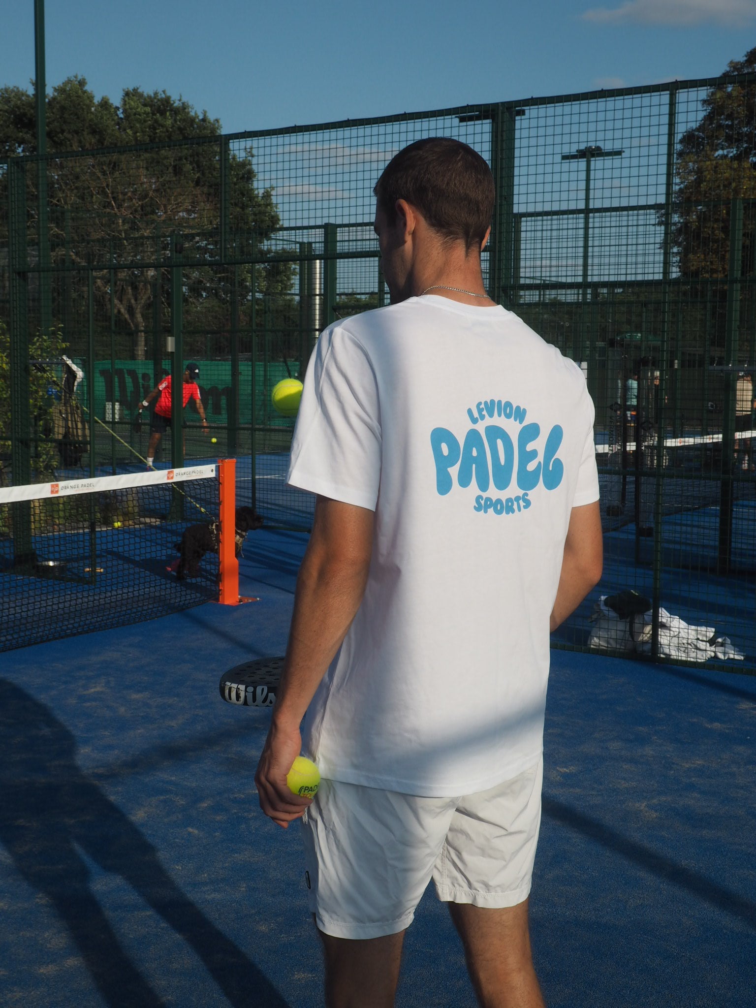 Padel Bubble White T-Shirt