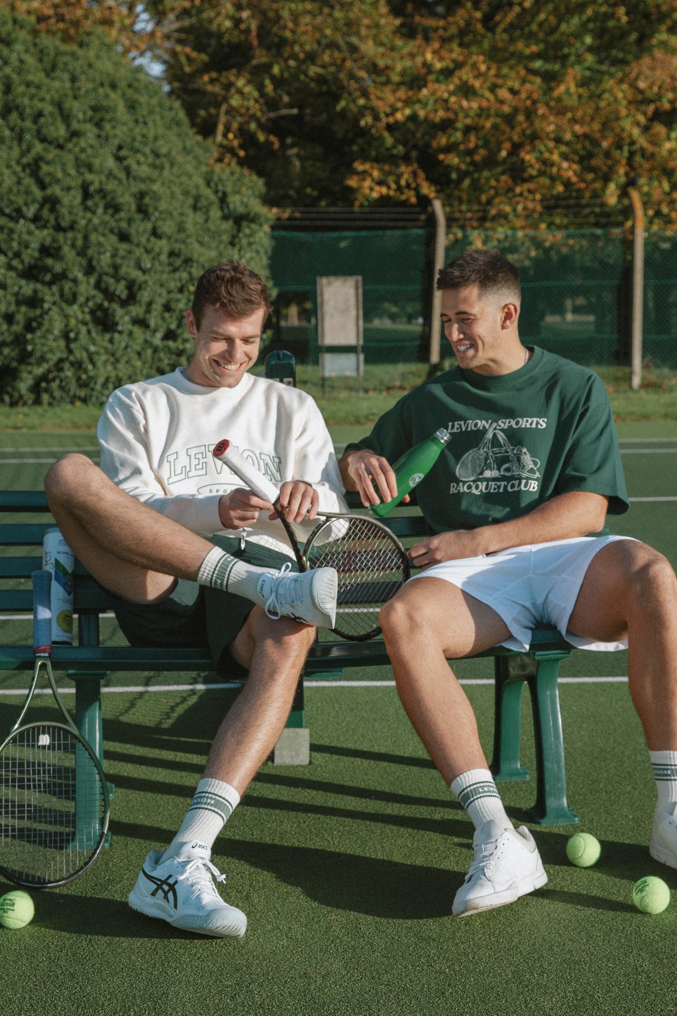 Racquet Club Green Oversized Tee