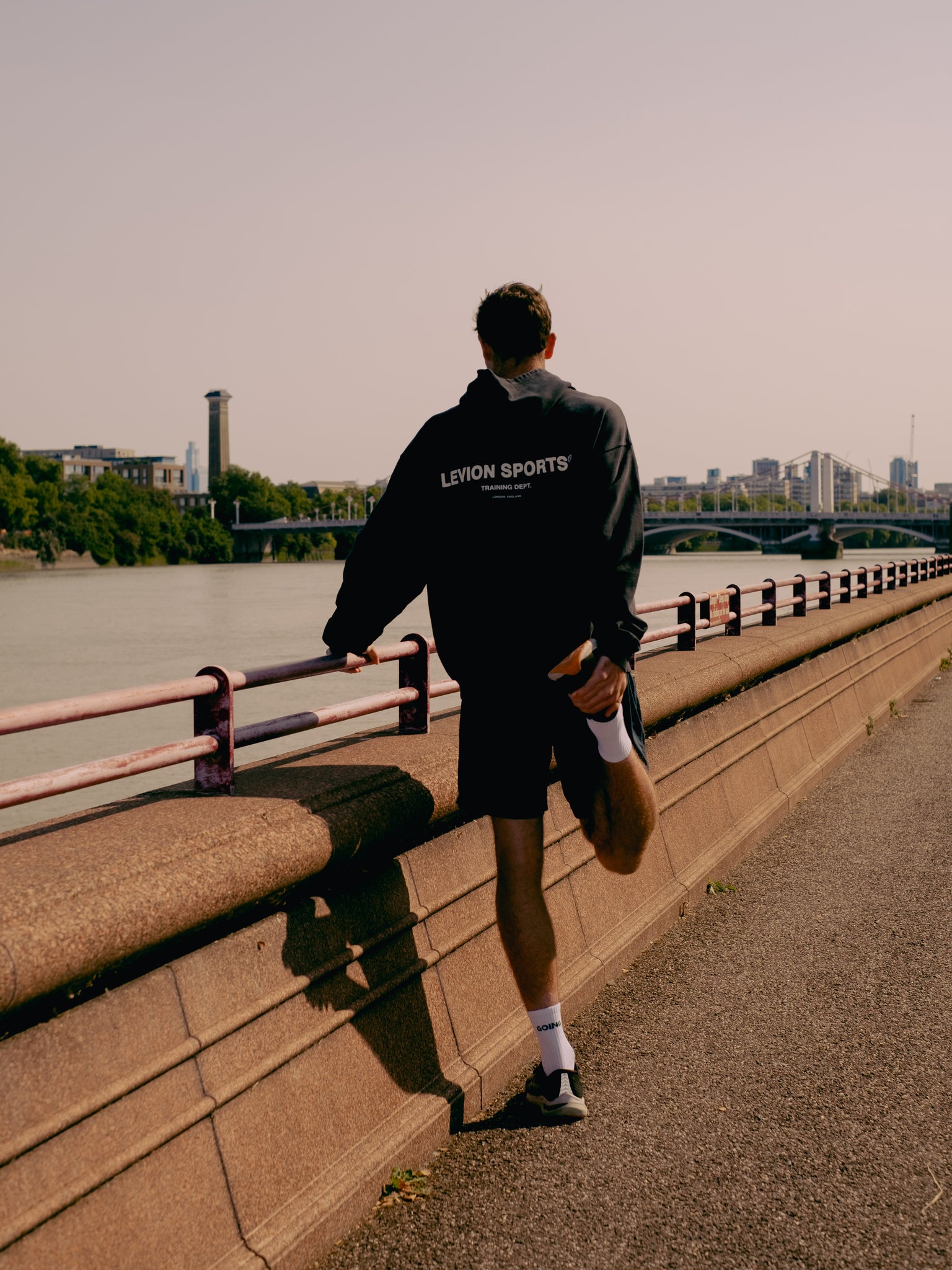 Training Dept Hoodie in Charcoal