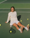 Racquet Club Cream Sweatshirt