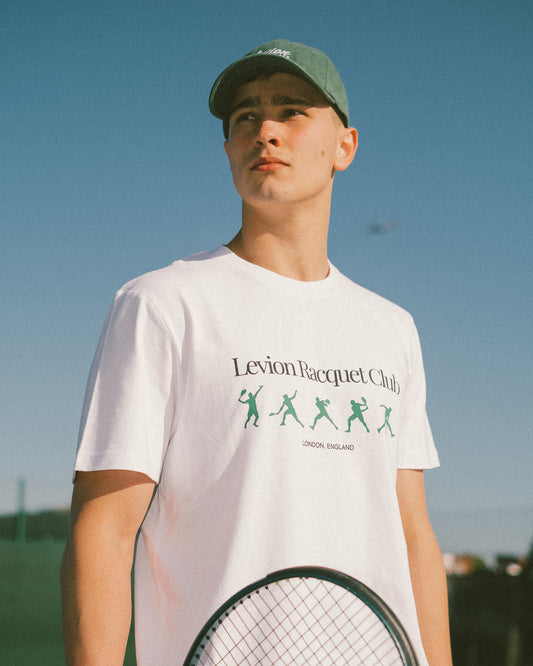 Racquet Club White T-Shirt