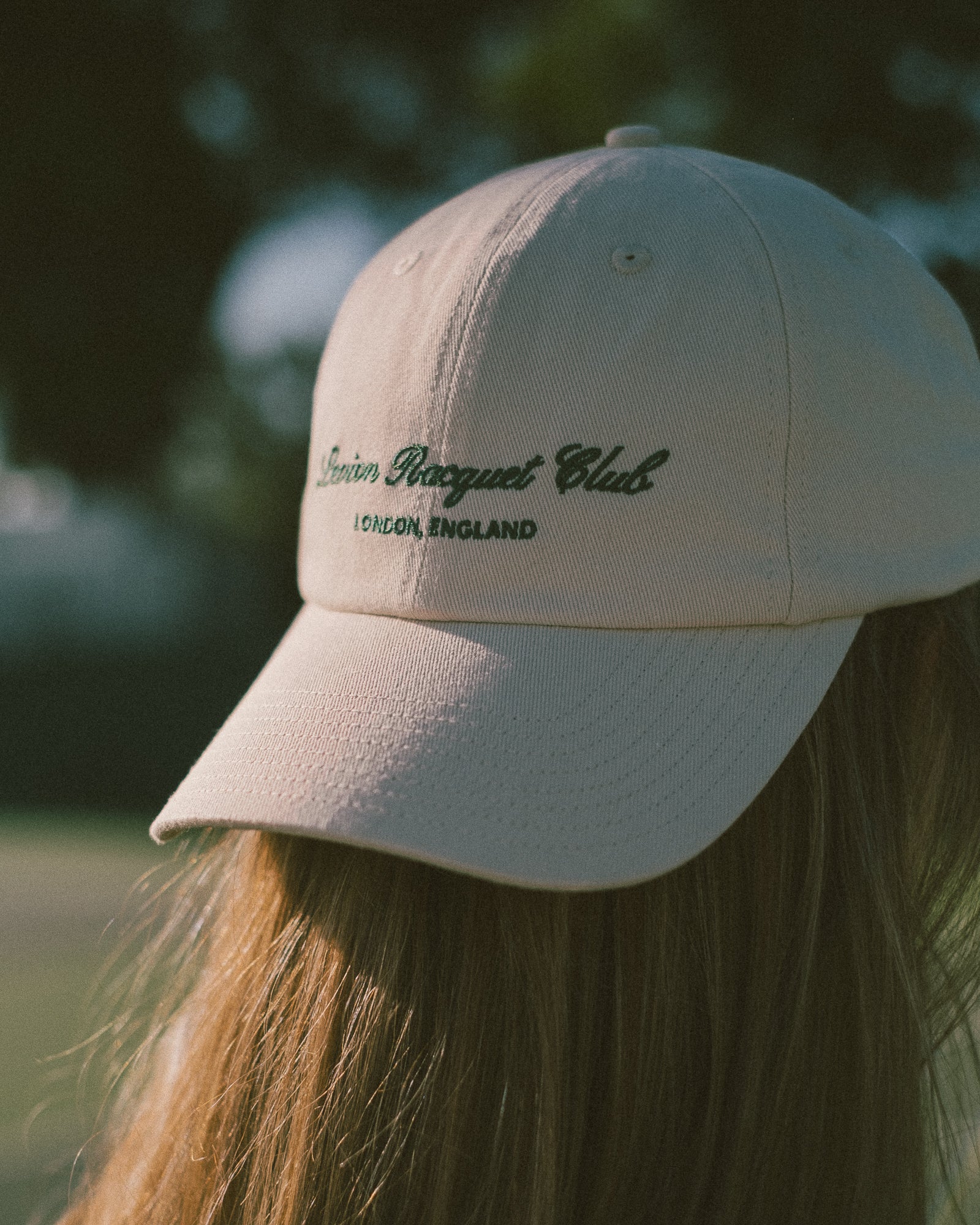 Racquet Club Cream Cap