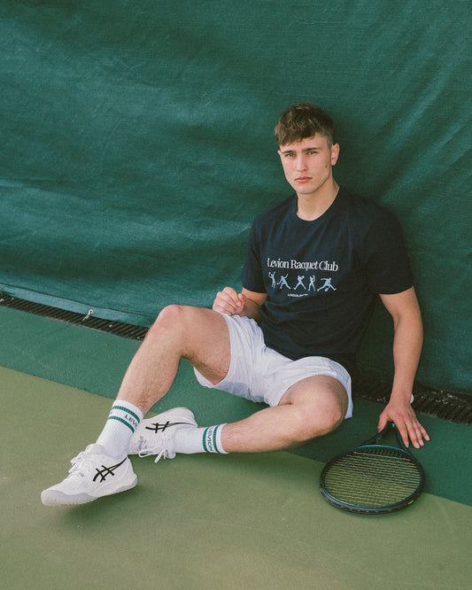Racquet Club Navy T-Shirt