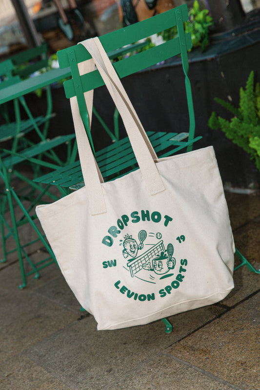 DropShot Strawberry Cartoon Tote Bag