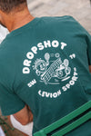 DropShot Strawberry Cartoon Green T-Shirt