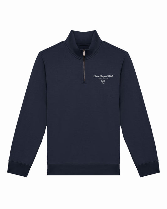 Racquet Club Quarter Zip Navy