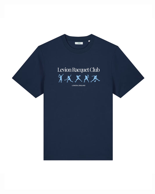 Racquet Club Navy T-Shirt