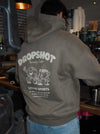 DropShot Coffee Cartoon Hoodie Latte
