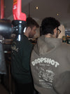 DropShot Coffee Cartoon Hoodie Latte