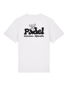 Padel Cartoon White T-Shirt