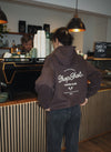 DropShot Coffee Club Hoodie Mocha