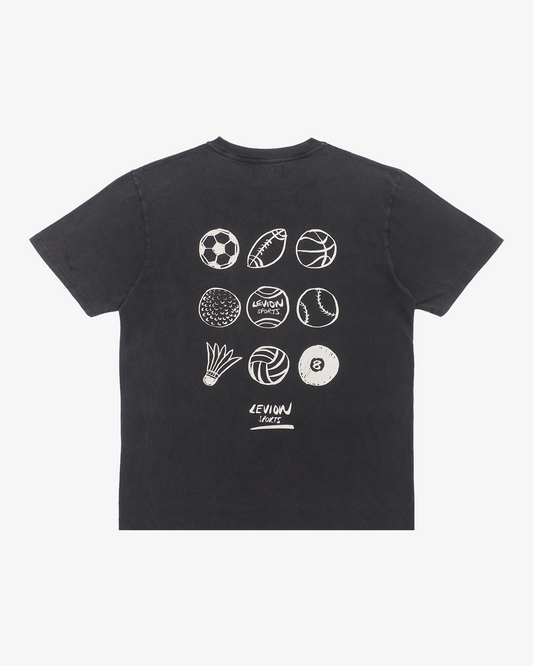 Vintage Sports Balls Grid Tee
